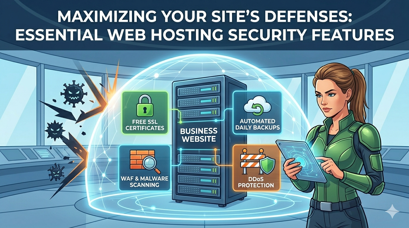 Maximizing Your Site’s Defenses: Essential Web Hosting Security Features